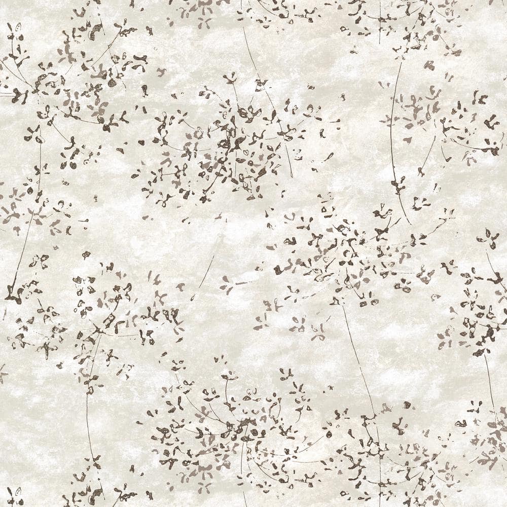 A-Street Prints Arian Champagne Inkburst Non Woven Paper Non-Pasted ...