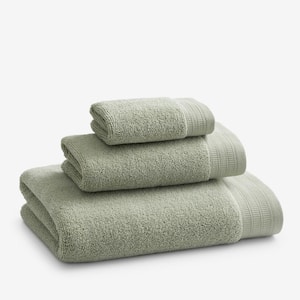 Company Cotton Plush Spa Solid Willow Cotton Wash Cloth (Set of 2)