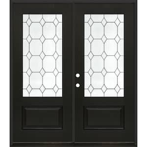 Steves & Sons Regency 72 in. x 80 in. 3/4L Marquise Glass RHOS