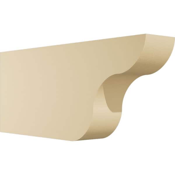 Ekena Millwork Standard Carmel 4 in. W x 10 in. H x 24 in. D Signature Urethane Rafter Tail Outlooker