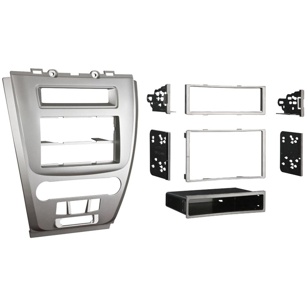 Mounting Kit for Ford Fusion/Mercury Milan 2010–2011, Silver Bezel