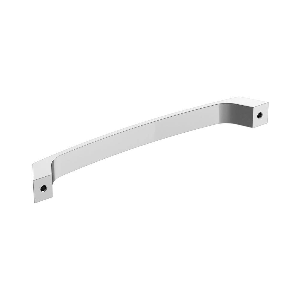 Polished Chrome Modern Cabinet and Drawer Pull Bar