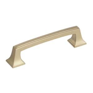 Mulholland 3-3/4 in. (96mm) Traditional Golden Champagne Arch Cabinet Pull