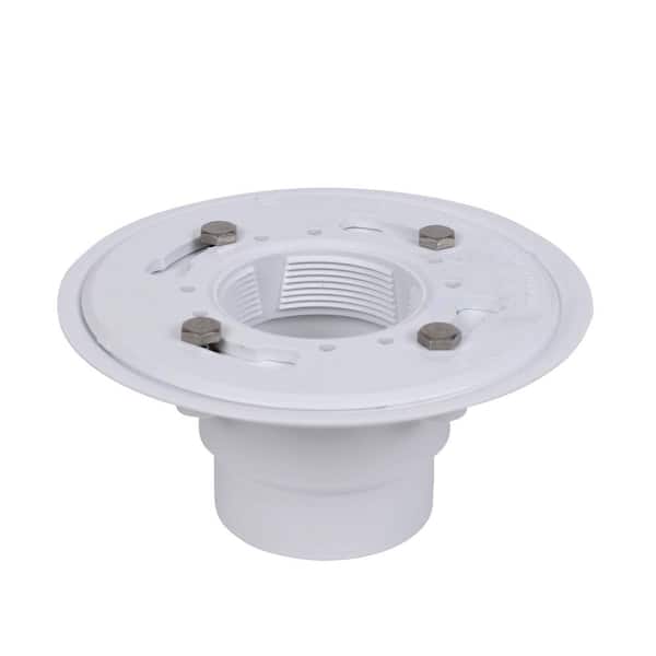 Oatey Round Gray PVC Shower Drain