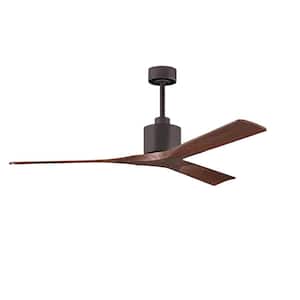 Nan 60 in. Indoor Textured Bronze Ceiling Fan with Remote Included