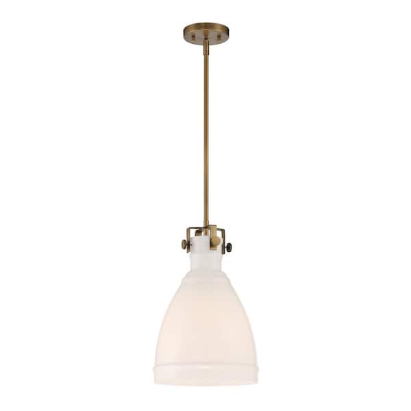 Beechmont 1 -Light Old Satin Brass Pendant
