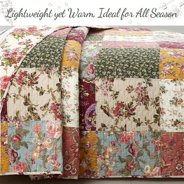 Warm Tone Quilt Vinyl