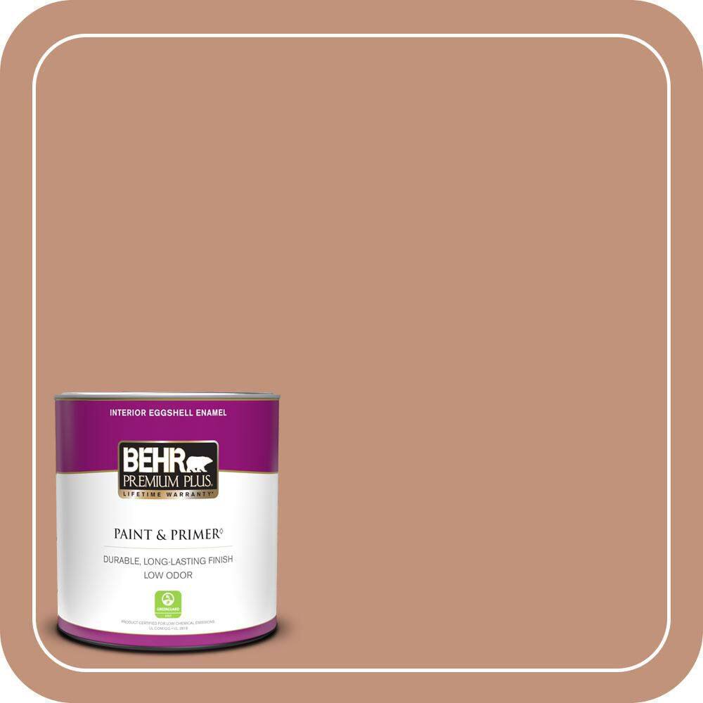 1 qt. #ICC-101 Florentine Clay Eggshell Enamel Low Odor Interior Paint & Primer price history on PriceWatchPro