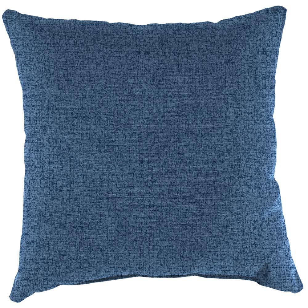 Capri Blue Outdoor Square Throw Pillows Set of 2