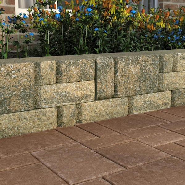 Pavestone SplitRock 10.5 in. x 3.5 in. x 4 in. Palomino Concrete Edger (168 Pcs. / 147 Lin. ft. / Pallet)