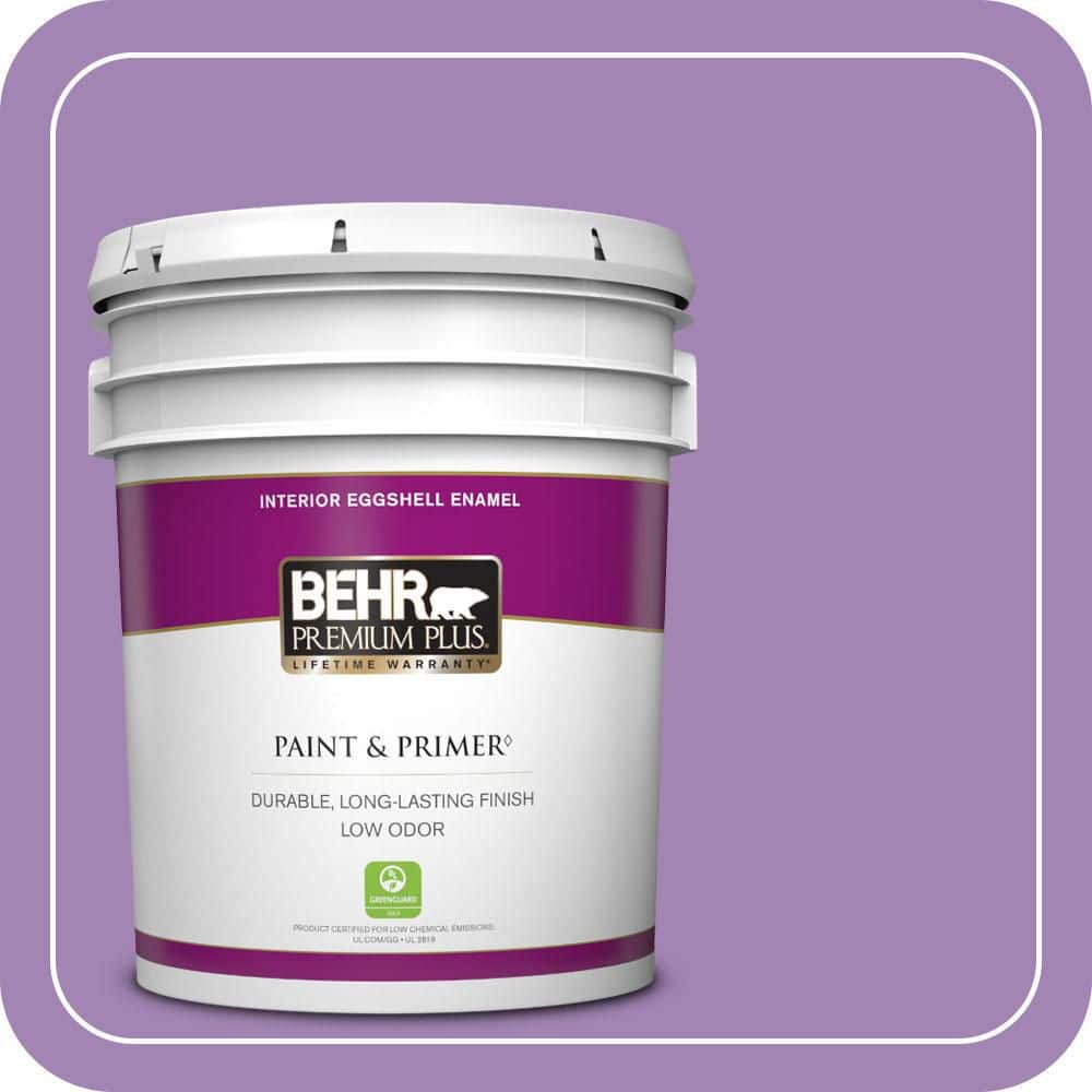5 gal. #660B-6 Daylight Lilac Eggshell Enamel Low Odor Interior Paint & Primer price history on PriceWatchPro