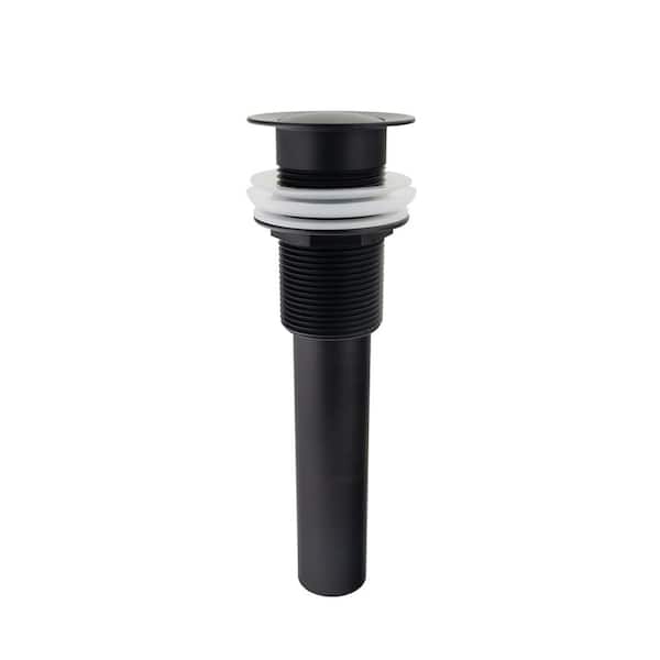 Dyconn 8 in. Pop-Up Drain with Overflow in Oil Rubbed Bronze