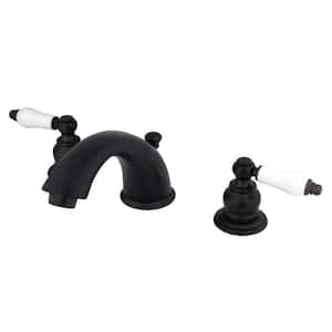 Magellan 2-Handle 8 in. Widespread Bathroom Faucets with Plastic Pop-Up in Oil Rubbed Bronze