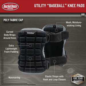 Utility "Baseball" Knee Saver Work Knee Pads (1-pack)