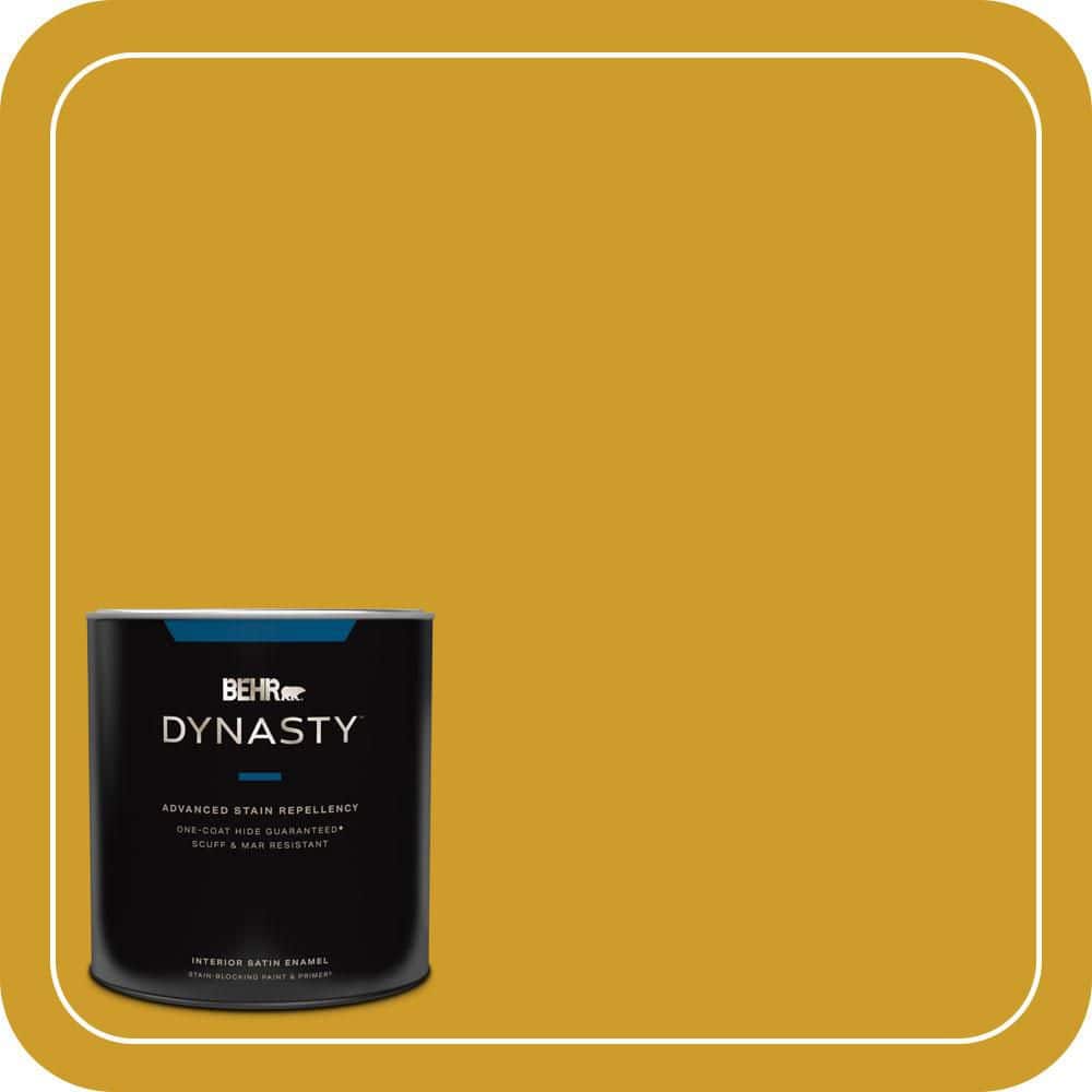 1 qt. #T16-09 Citronne Satin Enamel Interior Stain-Blocking Paint & Primer price history on PriceWatchPro