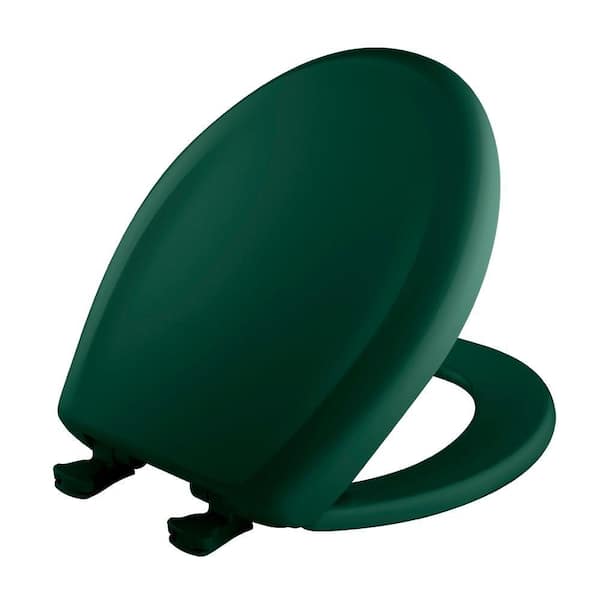 BEMIS Round Closed Front Toilet Seat in Rain Forest