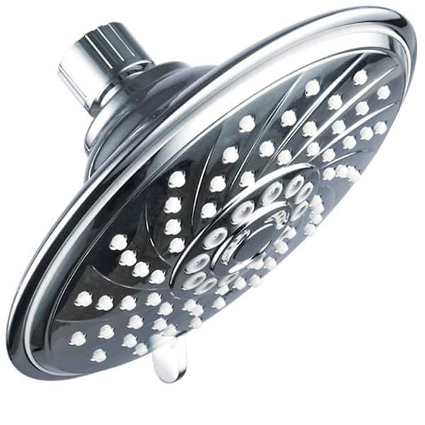 Wall Mount Chrome Brass Waterfall Rain Shower Head