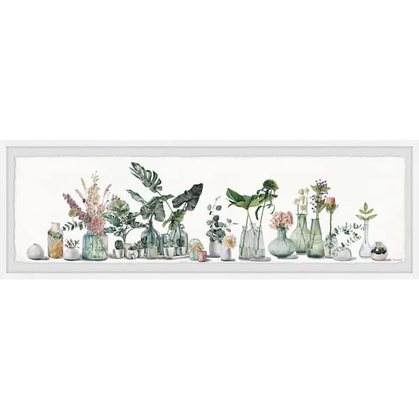 Unbranded Ornamental Jungle By Parvez Taj Framed Nature Art Print 15 in. x 45 in.