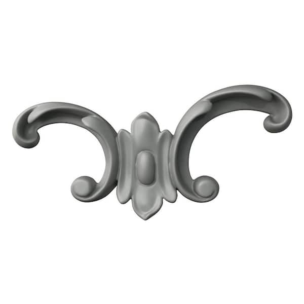 Ekena Millwork 0.88 in. x 6.25 in. x 3 in. Polyurethane Applique and Onlay Moulding