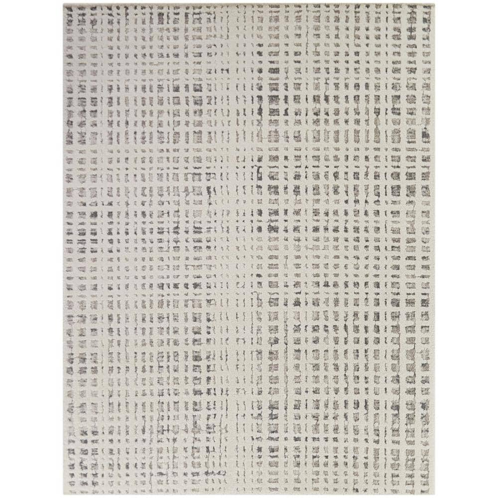 Balta Lowell Modern Abstract Area Rug 5ft 3in  x 7ft - Cream