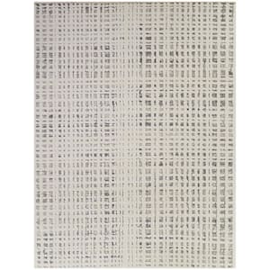 Lowell Cream 5 ft. x 7 ft. Abstract Area Rug