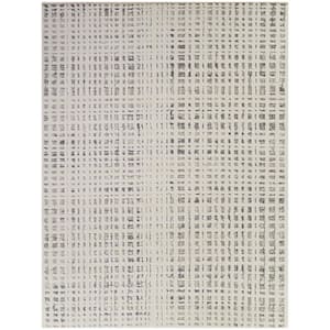 Lowell Cream 8 ft. x 10 ft. Abstract Area Rug