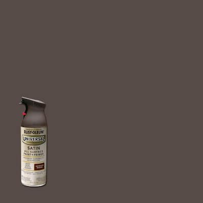 11 oz. All Surface Satin Espresso Brown Spray Paint and Primer in One