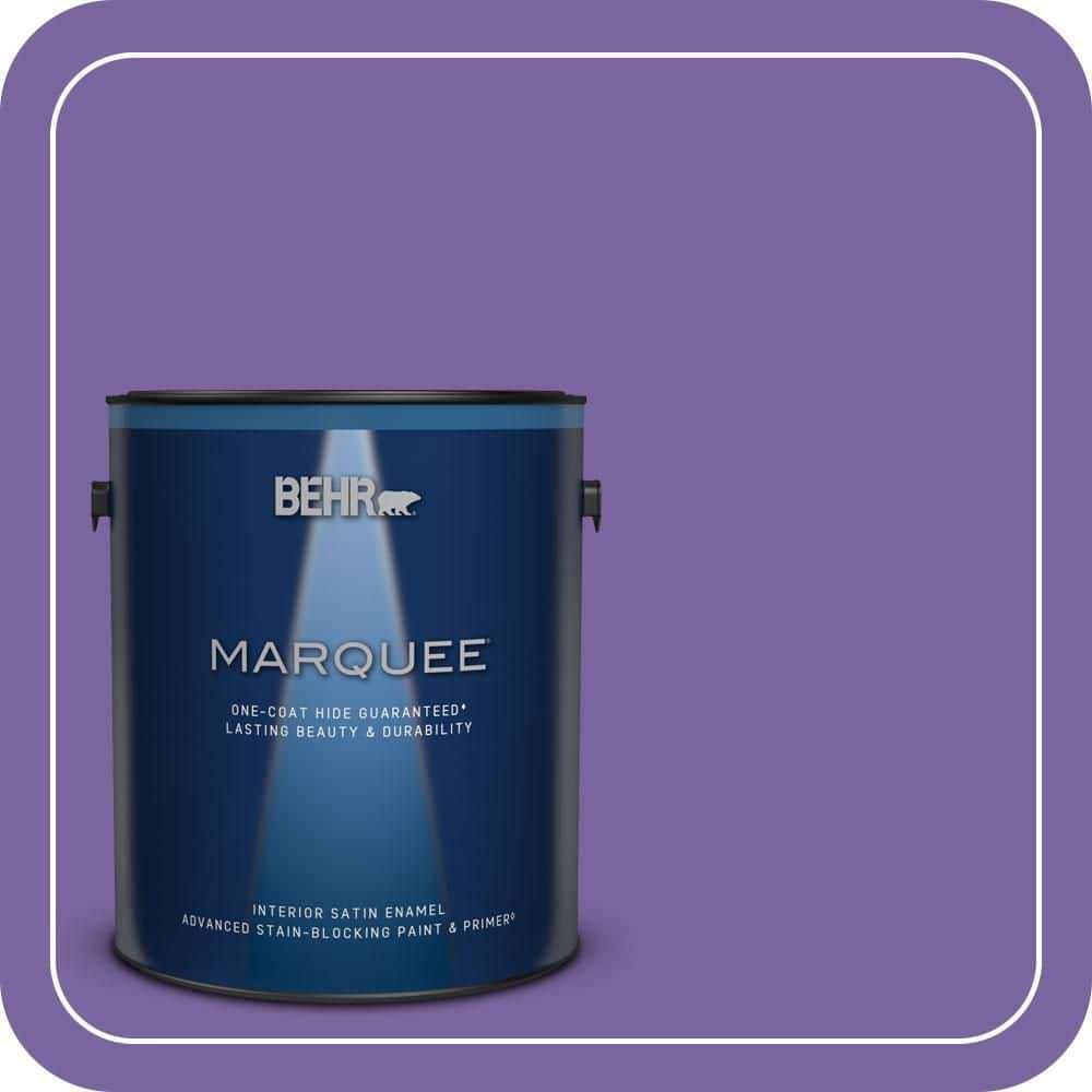 1 gal. #PPU16-03 Purple Paradise Satin Enamel Interior Paint & Primer price history on PriceWatchPro