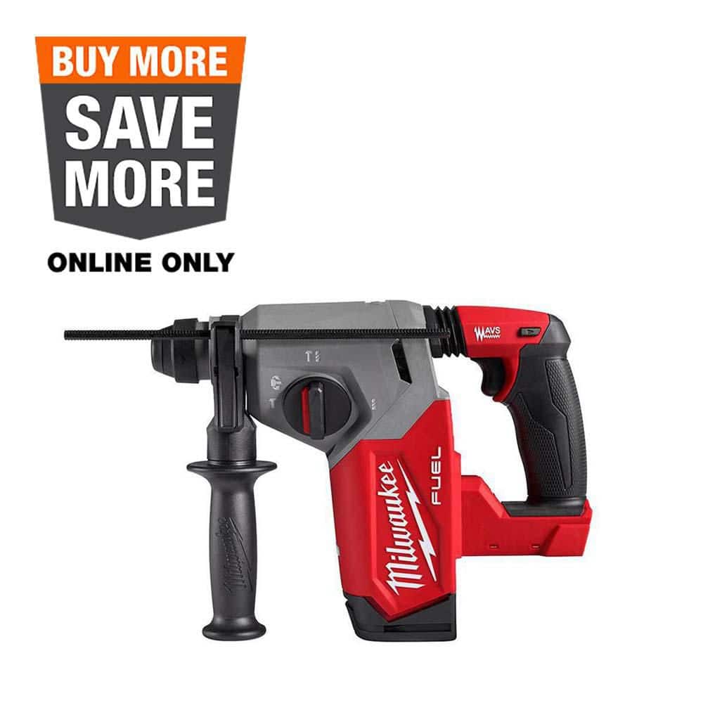 Milwaukee M18 FUEL 18V Lithium-Ion Brushless Cordless 1 in. SDS-Plus Rotary Hammer (Tool-Only) 2912-20