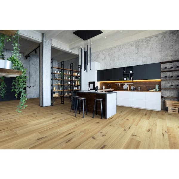 Sterling 20 MIL x 7 in. W x 48 in. L Click Lock Waterproof Rigid Core Luxury Vinyl Plank Flooring (23.64 sq. ft./case)