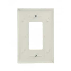 1-Gang White Decora/Rocker Plastic Jumbo/Oversized Wall Plate (1-Pack) 88601-00W