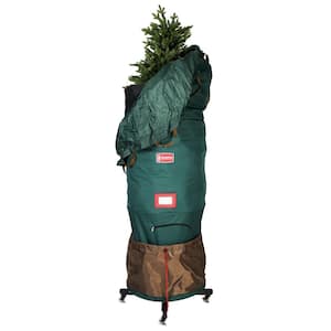 ProPik Artificial Tree Storage Bag Perfect Xmas Storage Container with Handles Green with Sleek Zipper Perfect for Up to 9’ Tall Disassembled Trees 65” X 15” X 30” Holiday Tree Storage Case