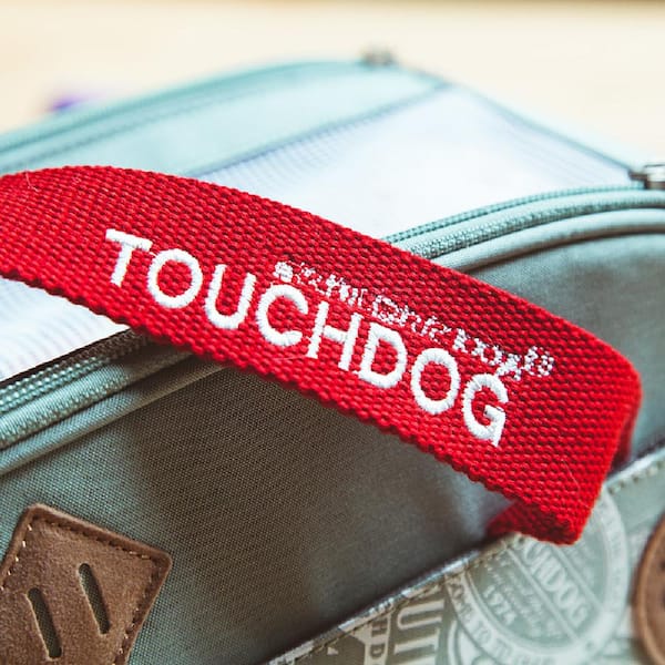 Touchdog 'Wiggle-Sack' Fashion Designer Front and Backpack Dog Carrier - Blue - Medium