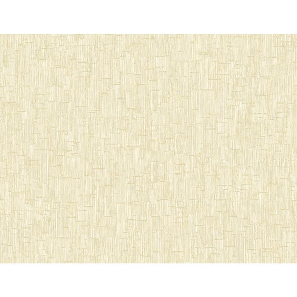 Seabrook Designs 60.75 sq. ft. Metallic Sand Devon Faux Stria Paper Unpasted Wallpaper Roll