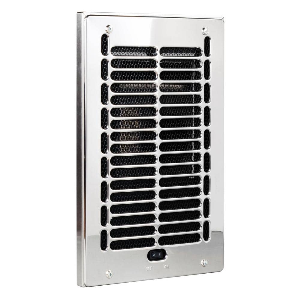 Cadet 1000W Chrome Fan-Forced Wall Heater