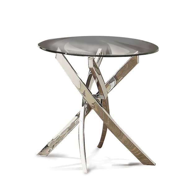 William's Home Furnishing Laila Chrome End Table