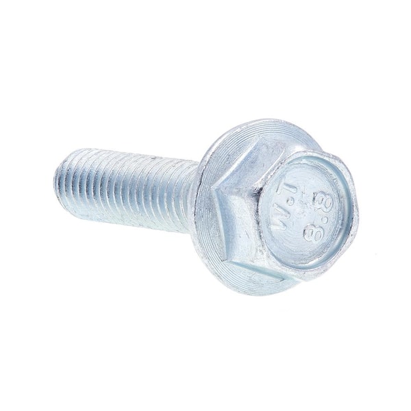 M6-1.0 x 35MM Stainless Steel Hex Cap Flange Bolt Serrated Metric QTY 25 