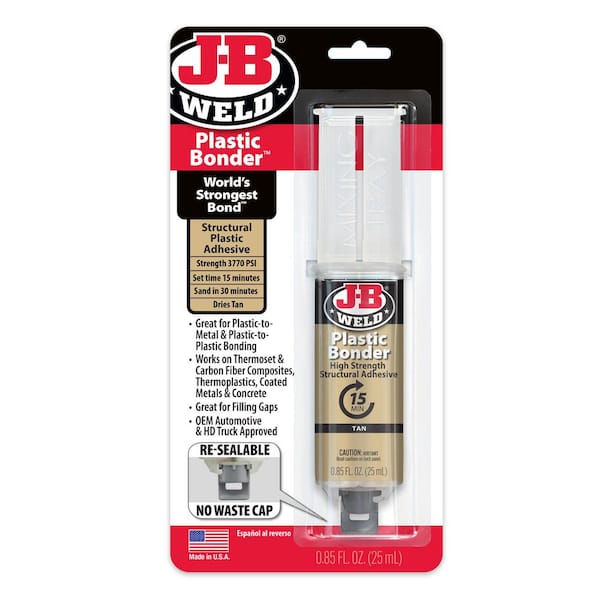 J-B Weld 0.85 oz. Plastic Bonder Liquid Epoxy (24-Pack)