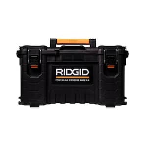 Pro Gear System Gen 2.0 Stackable Durable 22 in. Modular Tool Box Storage With Heavy Duty Latches and Handles