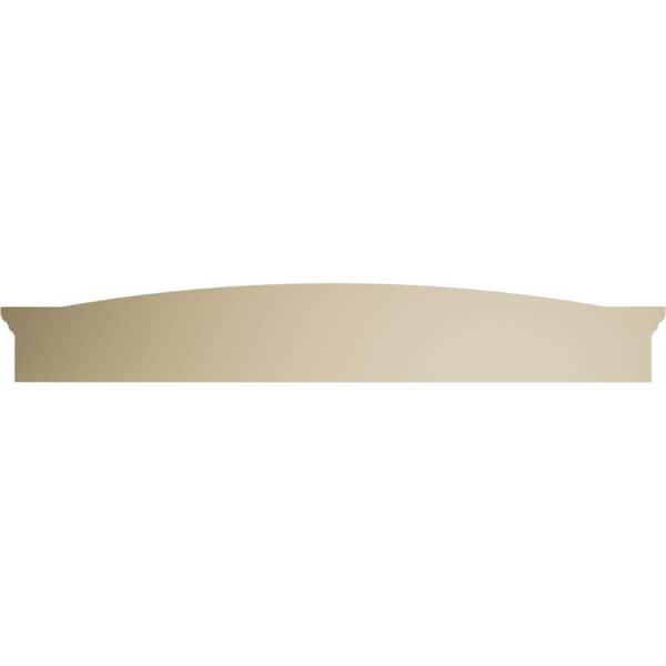 Ekena Millwork 68 in. W x 10-1/2 in. H x 3 in. P Eyebrow Signature