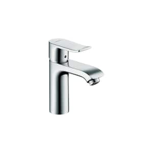 Metris Single Handle Single Hole Bathroom Faucet in Chrome