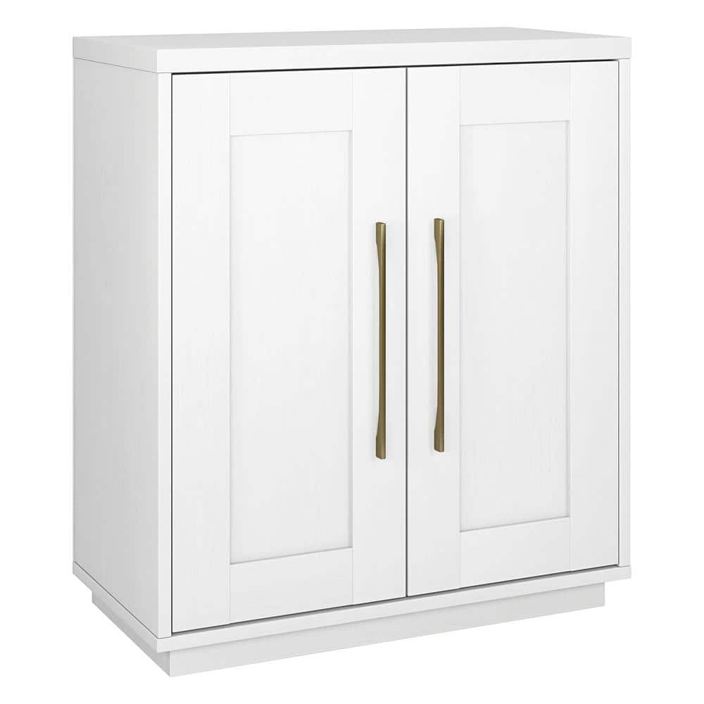 Meyer&Cross Tillman 28 in. White Rectangular Accent Storage Cabinet