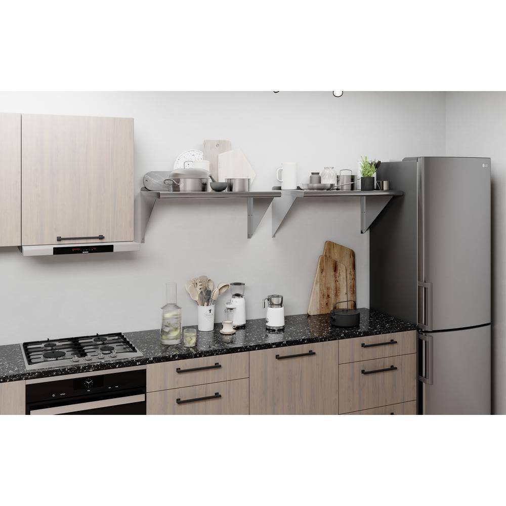 18" x 30" Stainless Steel Wall Shelf with Brackets