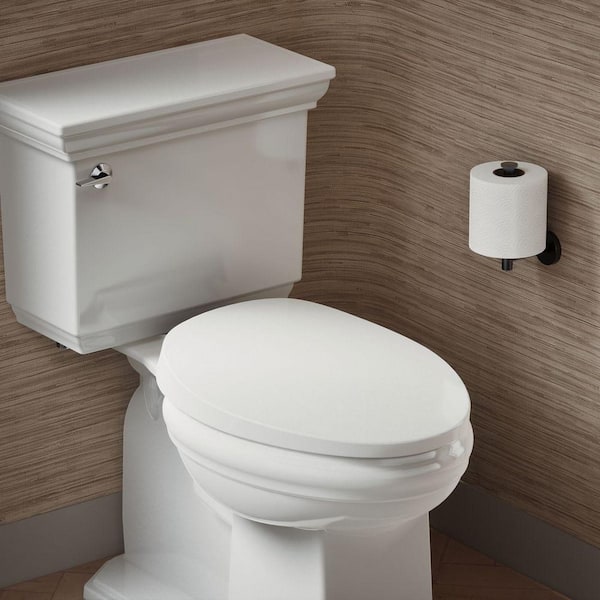 PureWarmth Elongated Toilet Seat in White