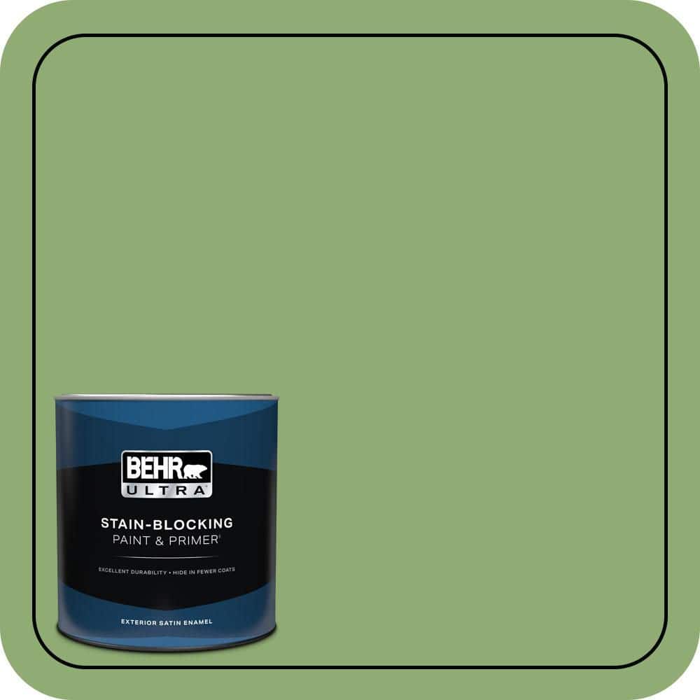 1 qt. #430D-5 Geranium Leaf Satin Enamel Exterior Paint & Primer price history on PriceWatchPro