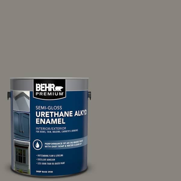1 gal. #PPU8-22 Pier Urethane Alkyd Semi-Gloss Enamel Interior/Exterior Paint