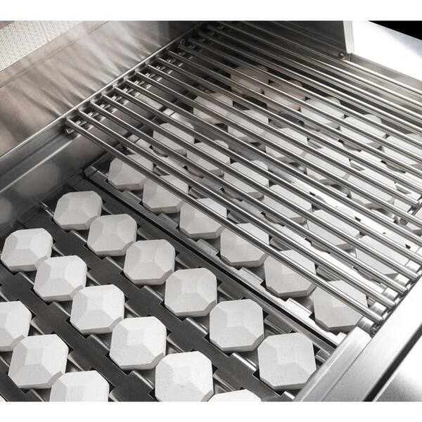 42 In 4 Burner Natural Gas Grill In Stainless With Sear Zone And 2 Door Cart Vbq42szg N 1 Kit The Home Depot