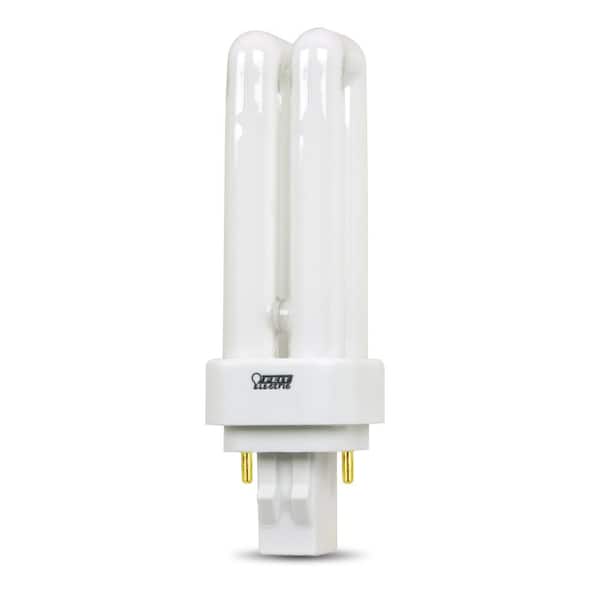 2 PIN Commercial Electric Home Depot 7w or 9w CFL G23 base Soft White 2700K 