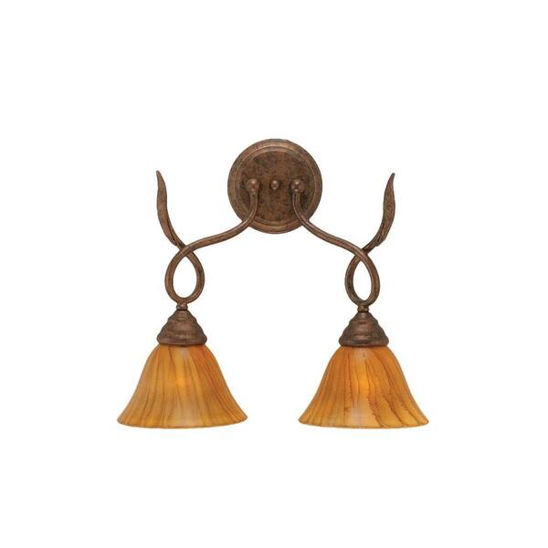 Filament Design Concord 2-Light Bronze Sconce