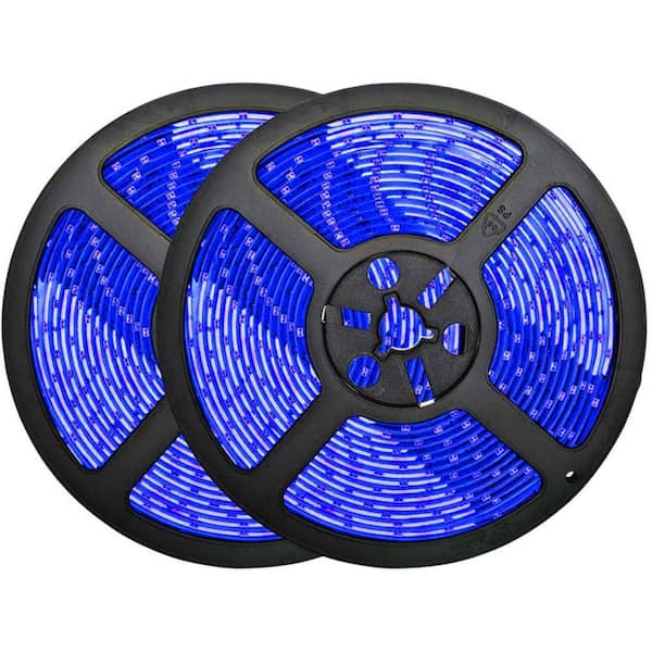 パリパリキューブライト PCL-31-BWBブルーストライプ BLUEX BULBS Hardwired 32.8 ft. Blue Strip Lights STRIP-BLUE - The